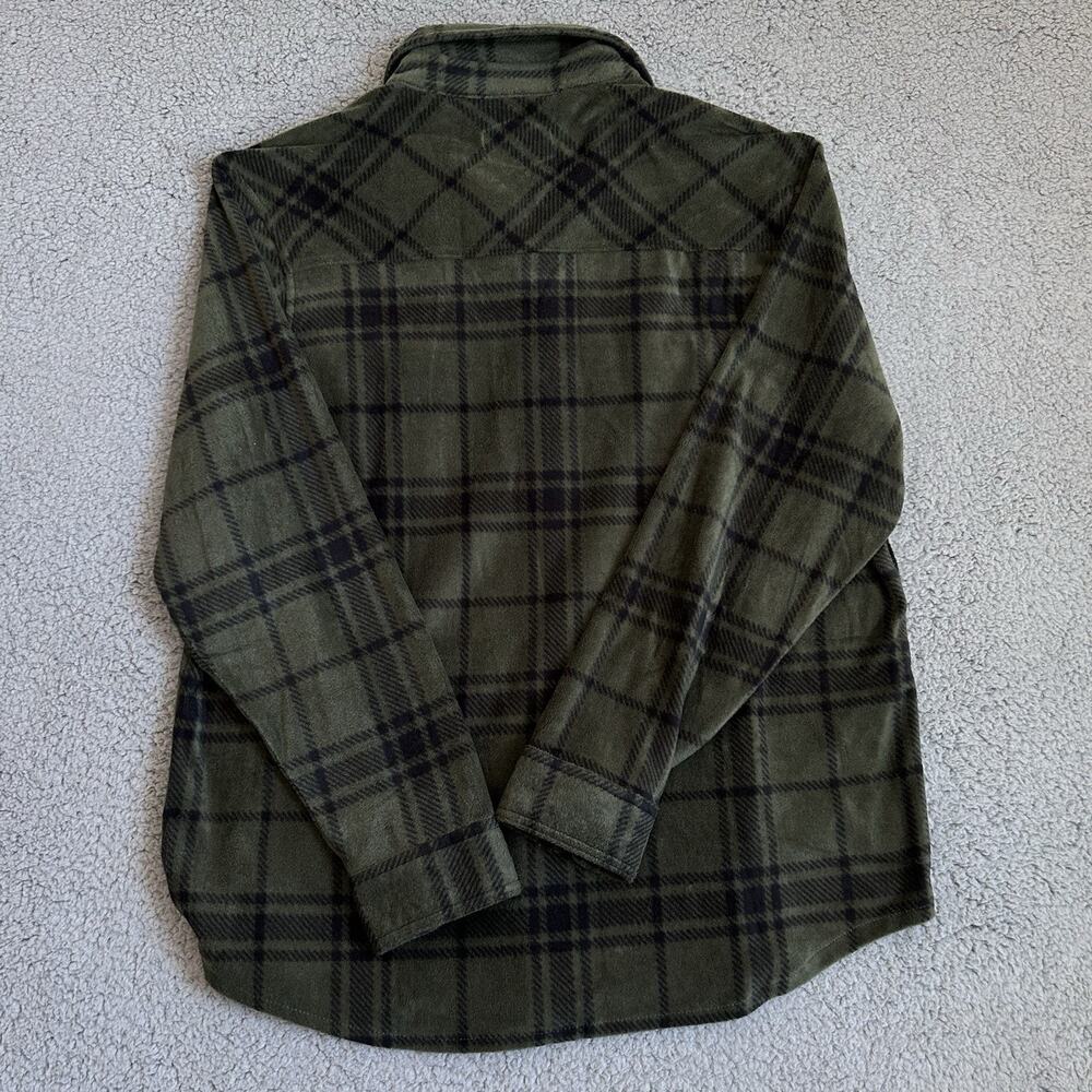 Freedom Foundry Men's Flannel Shirt Plaid Lightweight Green Size L Workwear NWT - Picture 13 of 14